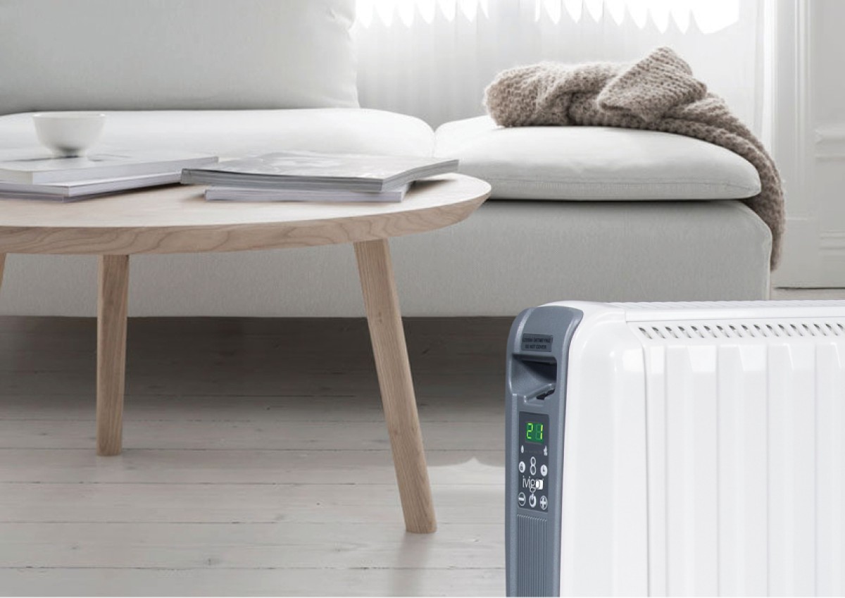 Ivigo Digital Panel Oil Filled Radiator :: MASTAS Panel Radiators ...