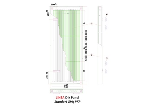 Linea Decorative Radiators